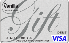 Silver Gift Visa Gift Card